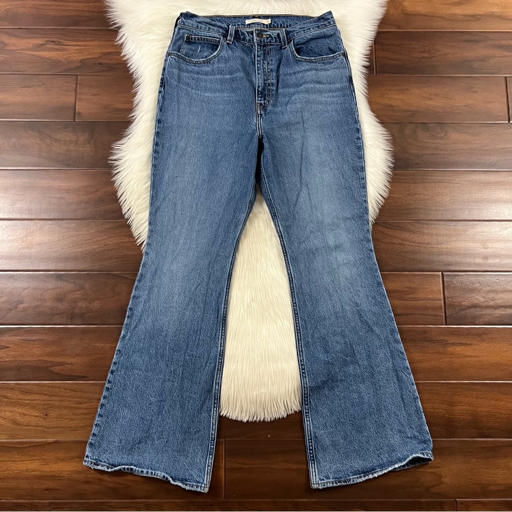 Levi's Size 31 Sonoma Walks 70s High Flare Denim Jeans